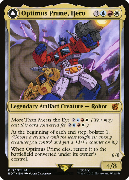 Optimus Prime, Hero (BOT-013) - Transformers: (convertdfc)