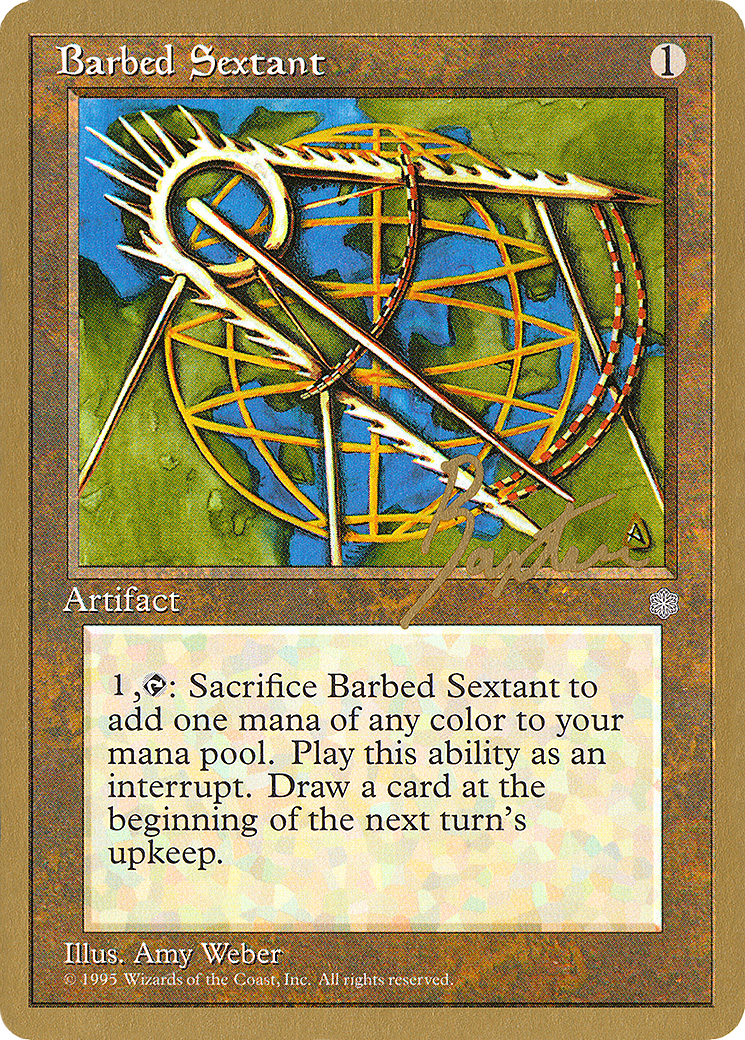 Barbed Sextant - 1996 George Baxter (ICE) (WCD-GB312) - Pro Tour Collector Set
