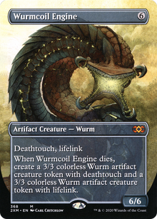 Wurmcoil Engine (2XM-368) - Double Masters (Borderless) Foil