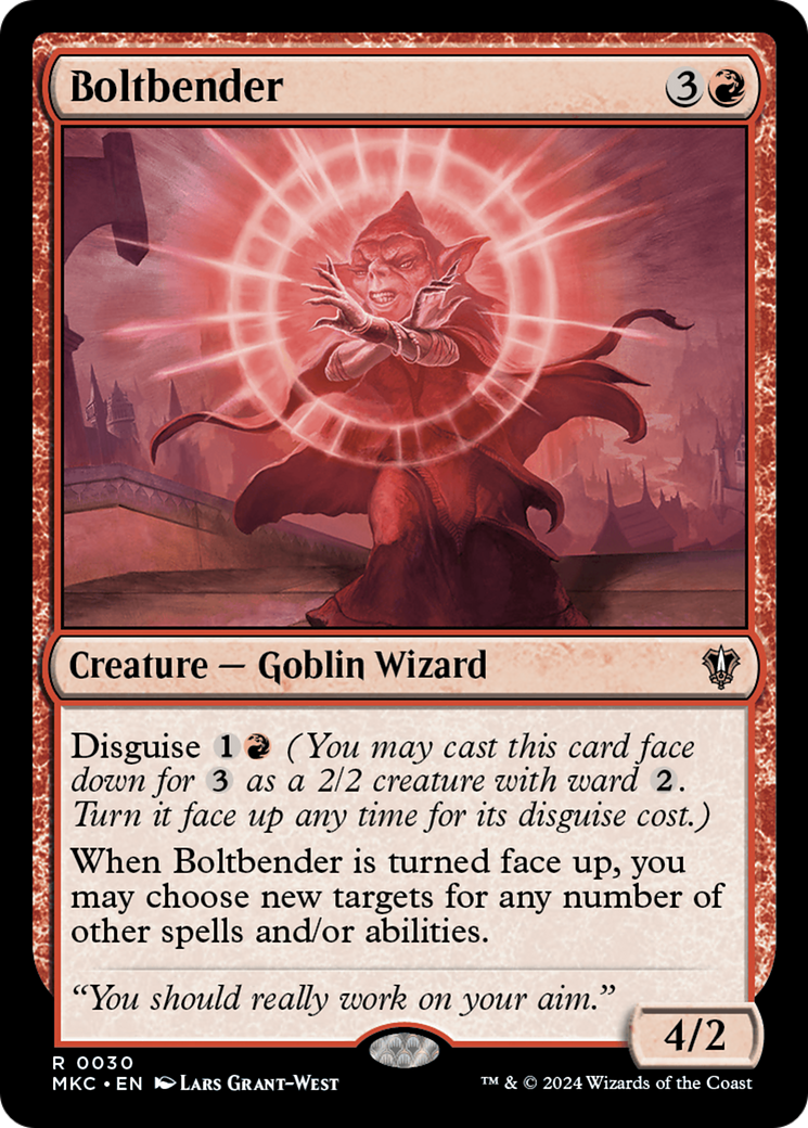 Boltbender⁣ - Commander: Murders at Karlov Manor⁣ (Rare)⁣ [30]