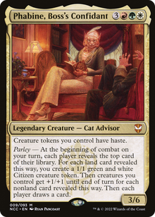 Phabine, Boss's Confidant⁣ - Commander: Streets of New Capenna⁣ (Mythic)⁣ [9]