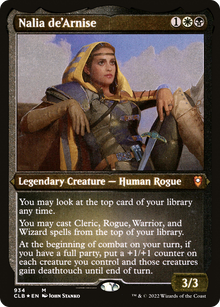 Nalia de'Arnise (V.3)⁣ - Commander Legends: Battle for Baldur's Gate: Extras⁣ (Special)⁣ [934]