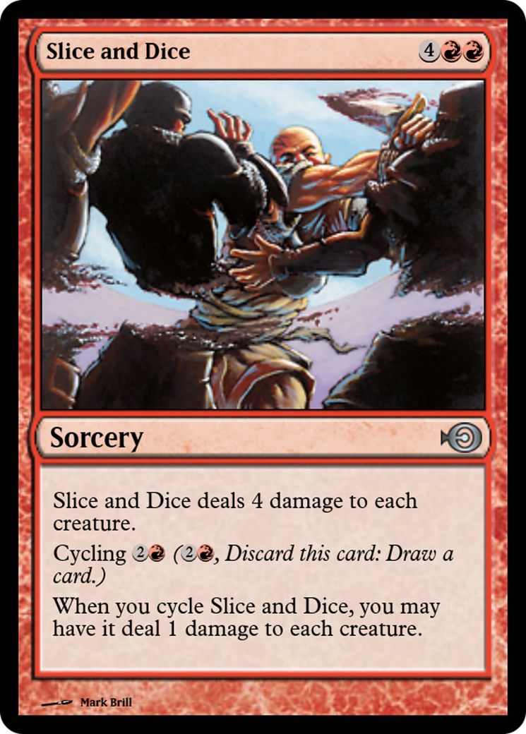 Slice and Dice (PRM-32573) - Magic Online Promos Foil