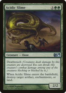 Acidic Slime (M10-165) - Magic 2010 Foil