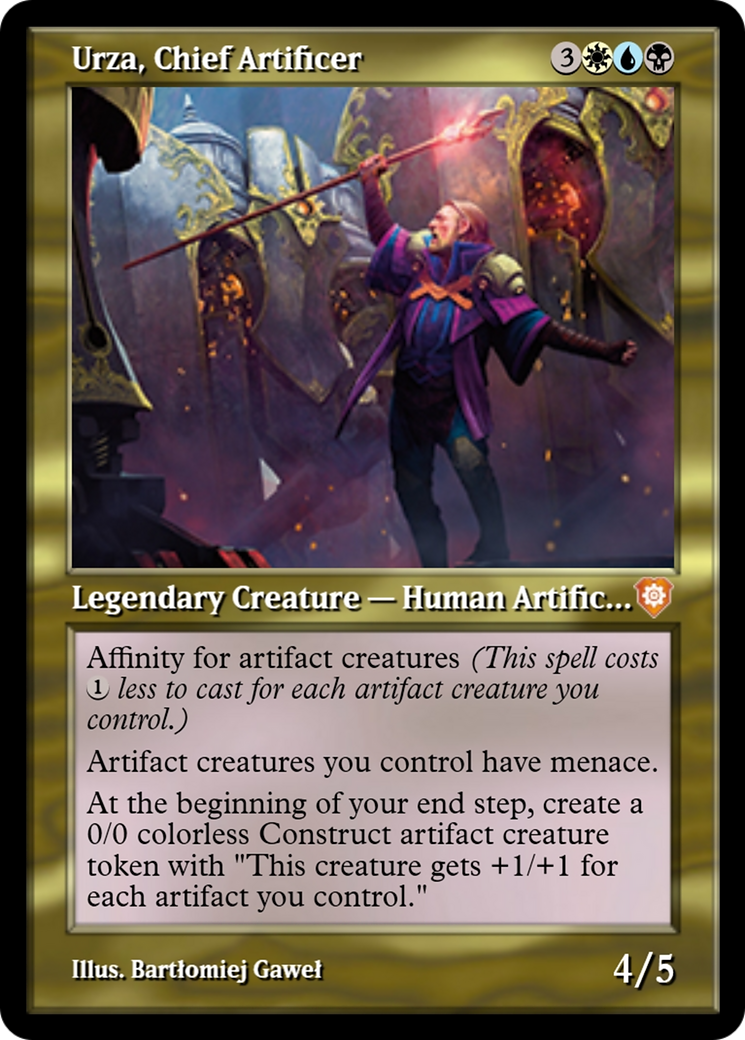 Urza, Chief Artificer (PRM-105800) - Magic Online Promos Foil