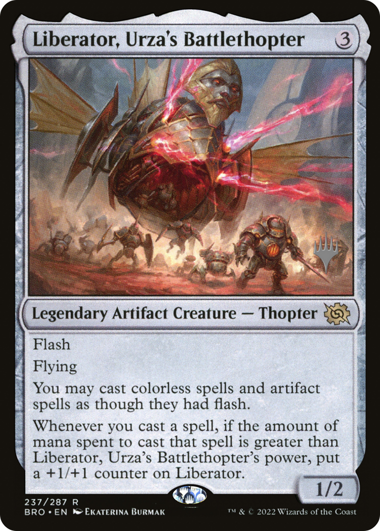 Liberator, Urza's Battlethopter (PPBRO-237P) - The Brothers' War Promos Foil
