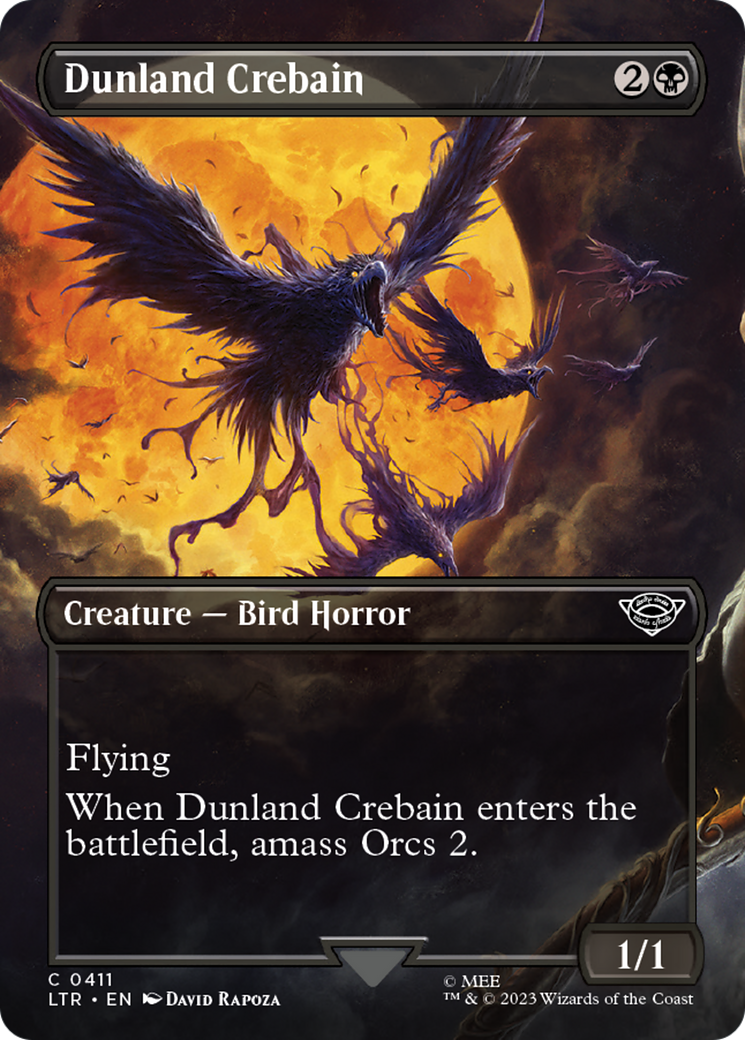 Dunland Crebain⁣ - The Lord of the Rings: Tales of Middle-earth: Extras⁣ (Common)⁣ [411]