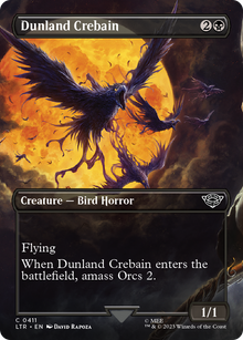 Dunland Crebain⁣ - The Lord of the Rings: Tales of Middle-earth: Extras⁣ (Common)⁣ [411]