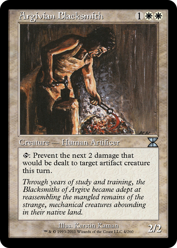 Argivian Blacksmith (ME4-004) - Masters Edition IV