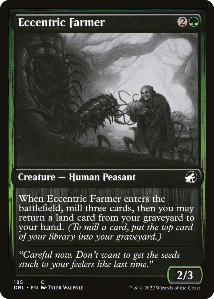 Eccentric Farmer (DBL-185) - Innistrad: Double Feature