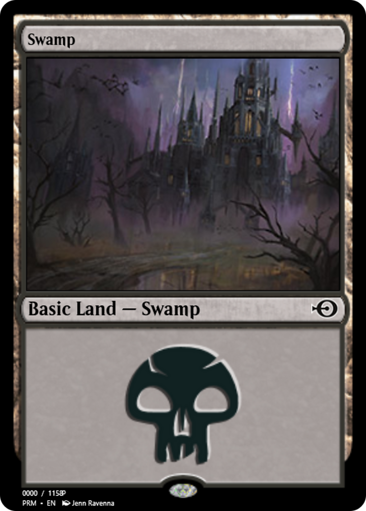 Swamp (PRM-81858) - Magic Online Promos Foil