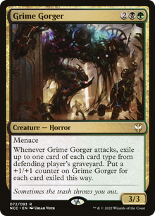 Grime Gorger⁣ - Commander: Streets of New Capenna⁣ (Rare)⁣ [72]