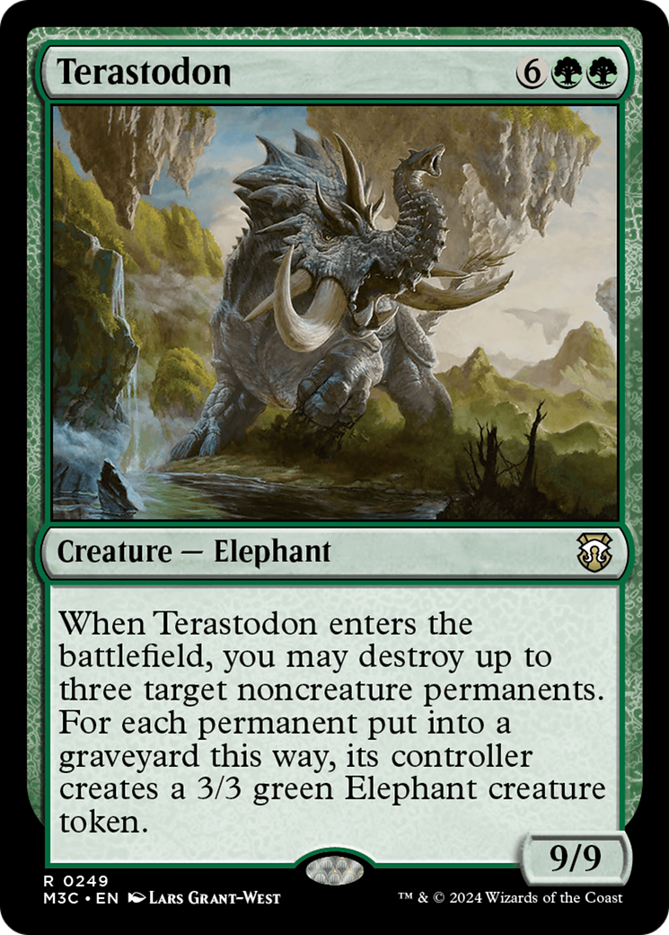 Terastodon⁣ - Commander: Modern Horizons 3⁣ (Rare)⁣ [249]