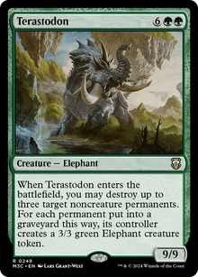 Terastodon⁣ - Commander: Modern Horizons 3⁣ (Rare)⁣ [249]