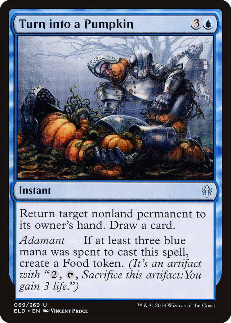 Turn into a Pumpkin (ELD-069) - Throne of Eldraine