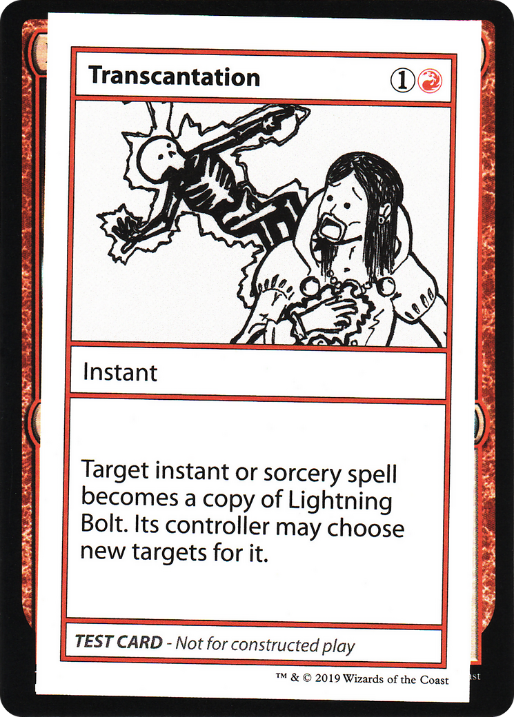 Transcantation (No PW Symbol) (CMB1-067) - Mystery Booster Playtest Cards 2021
