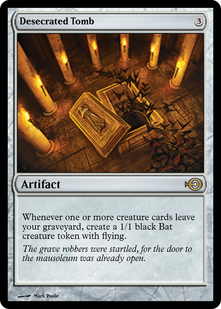 Desecrated Tomb (PRM-69244) - Magic Online Promos Foil