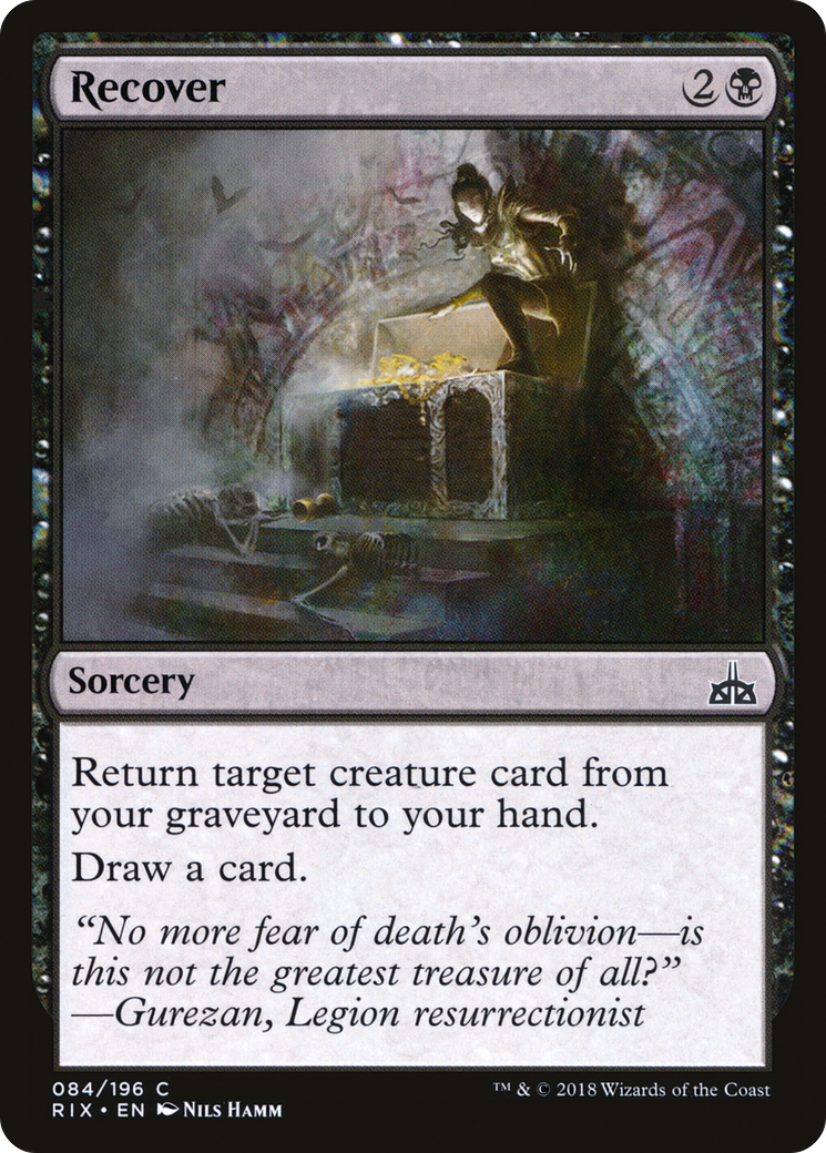 Recover (RIX-084) - Rivals of Ixalan Foil