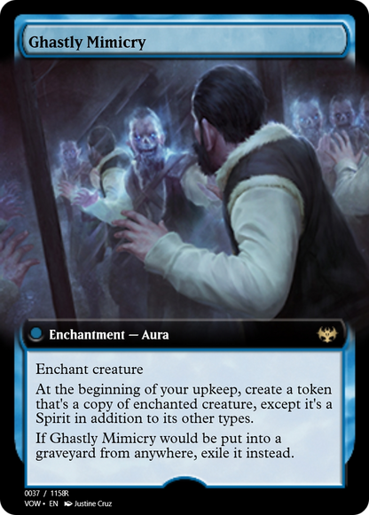 Mirrorhall Mimic // Ghastly Mimicry (PRM-95313) - Magic Online Promos