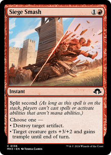 Siege Smash⁣ - Modern Horizons 3⁣ (Common)⁣ [136]