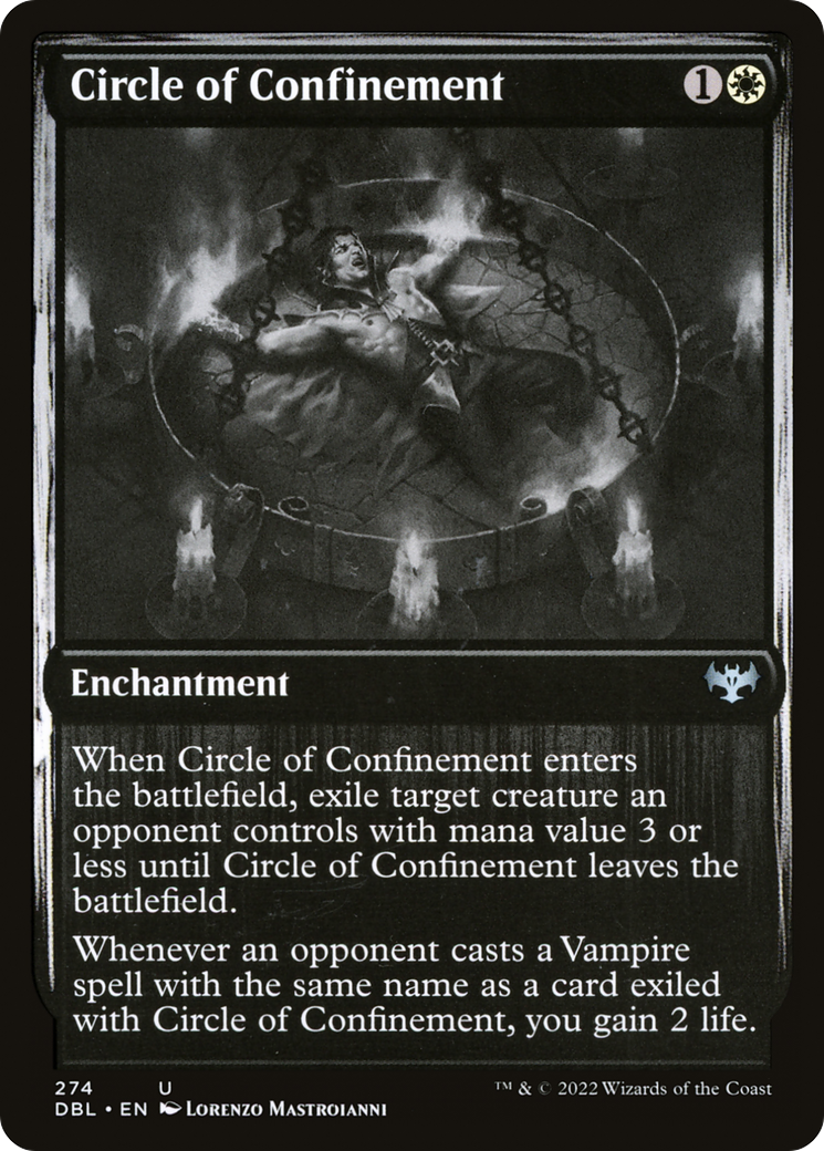 Circle of Confinement (DBL-274) - Innistrad: Double Feature
