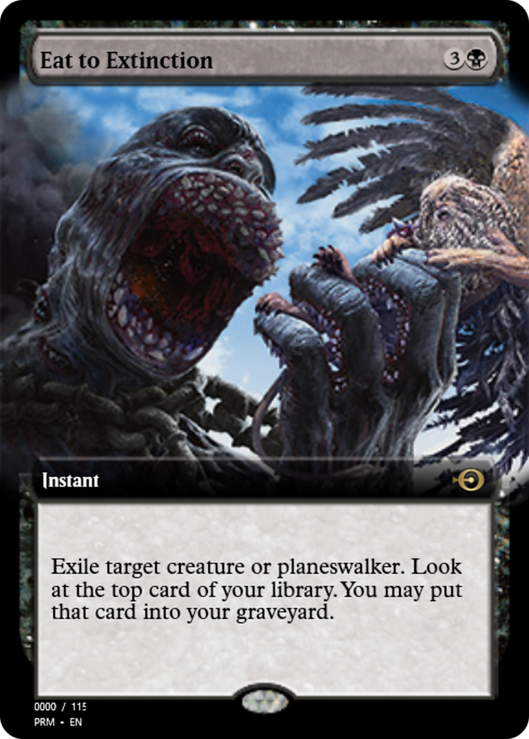 Eat to Extinction (PRM-79927) - Magic Online Promos