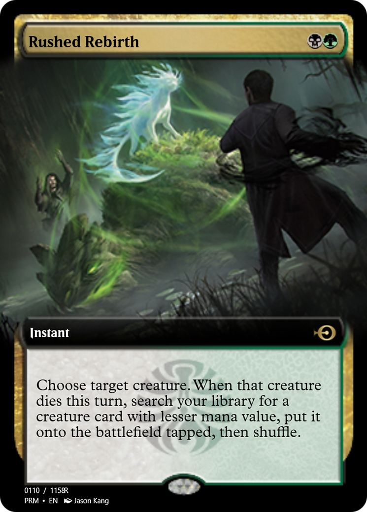 Rushed Rebirth (PRM-90192) - Magic Online Promos