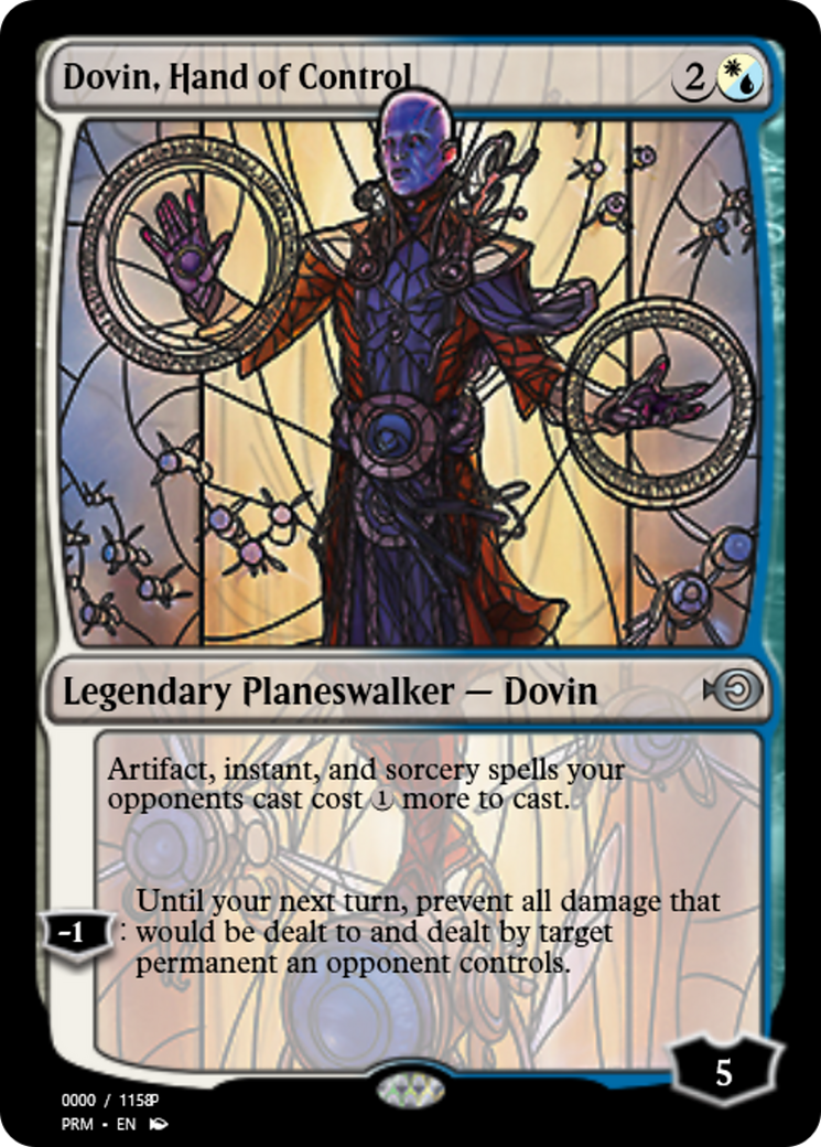 Dovin, Hand of Control (PRM-77961) - Magic Online Promos Foil