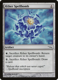 Aether Spellbomb (MRD-141) - Mirrodin