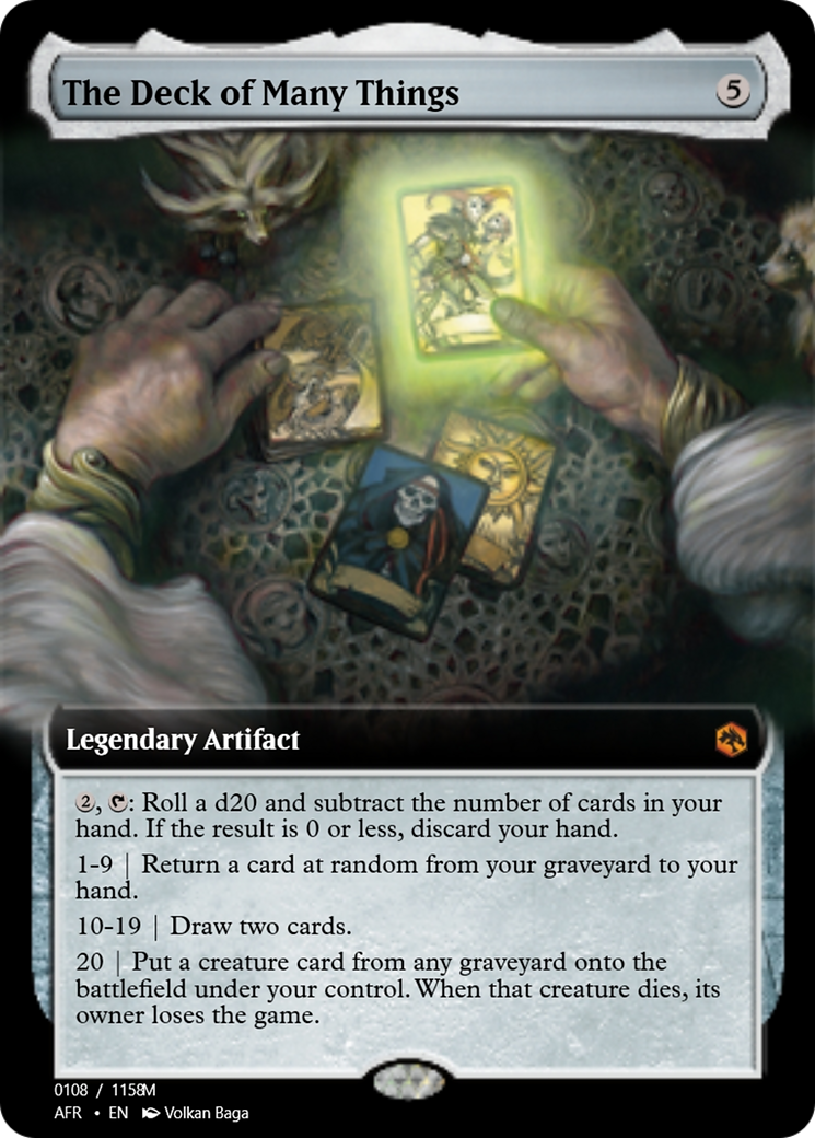 The Deck of Many Things (PRM-92832) - Magic Online Promos Foil