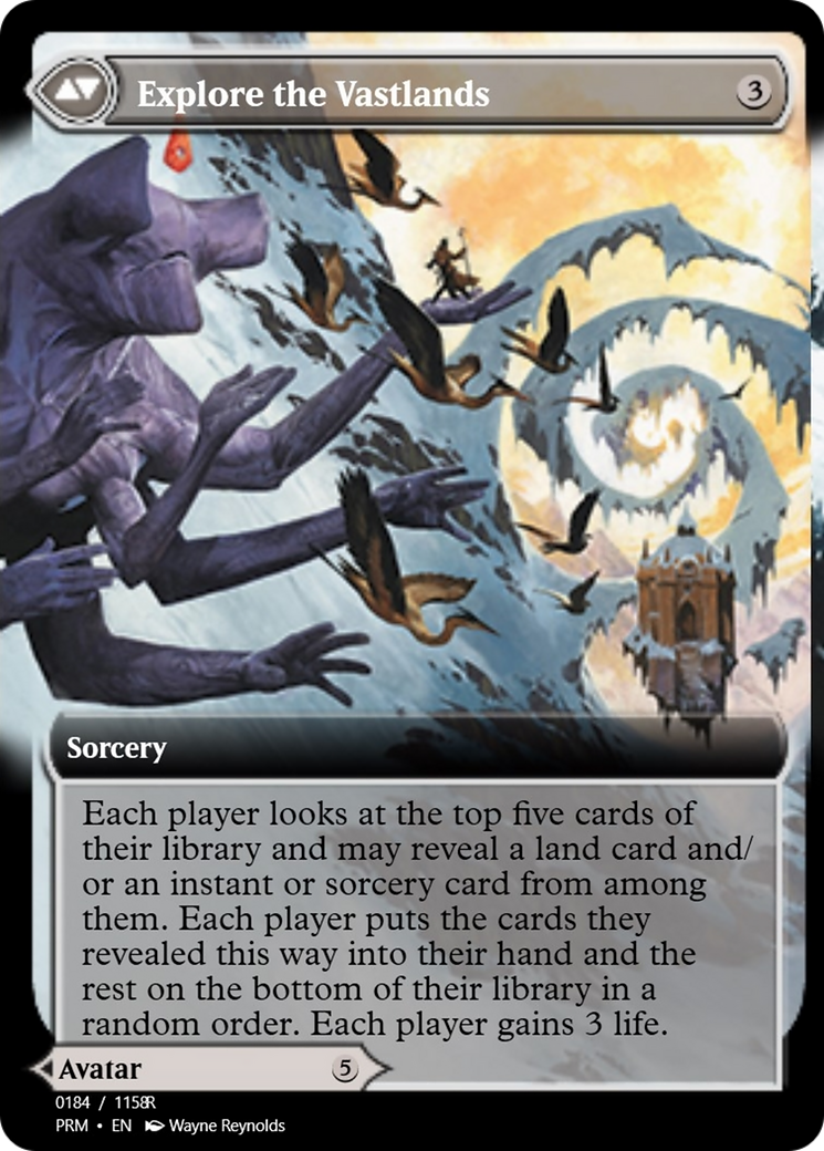 Wandering Archaic // Explore the Vastlands (PRM-90338) - Magic Online Promos