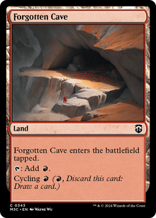 Forgotten Cave⁣ - Commander: Modern Horizons 3⁣ (Common)⁣ [343]