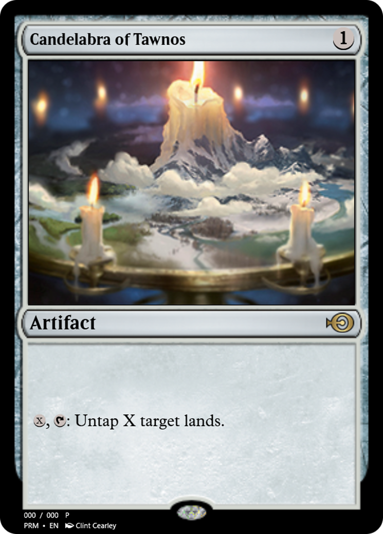 Candelabra of Tawnos (PRM-62531) - Magic Online Promos Foil