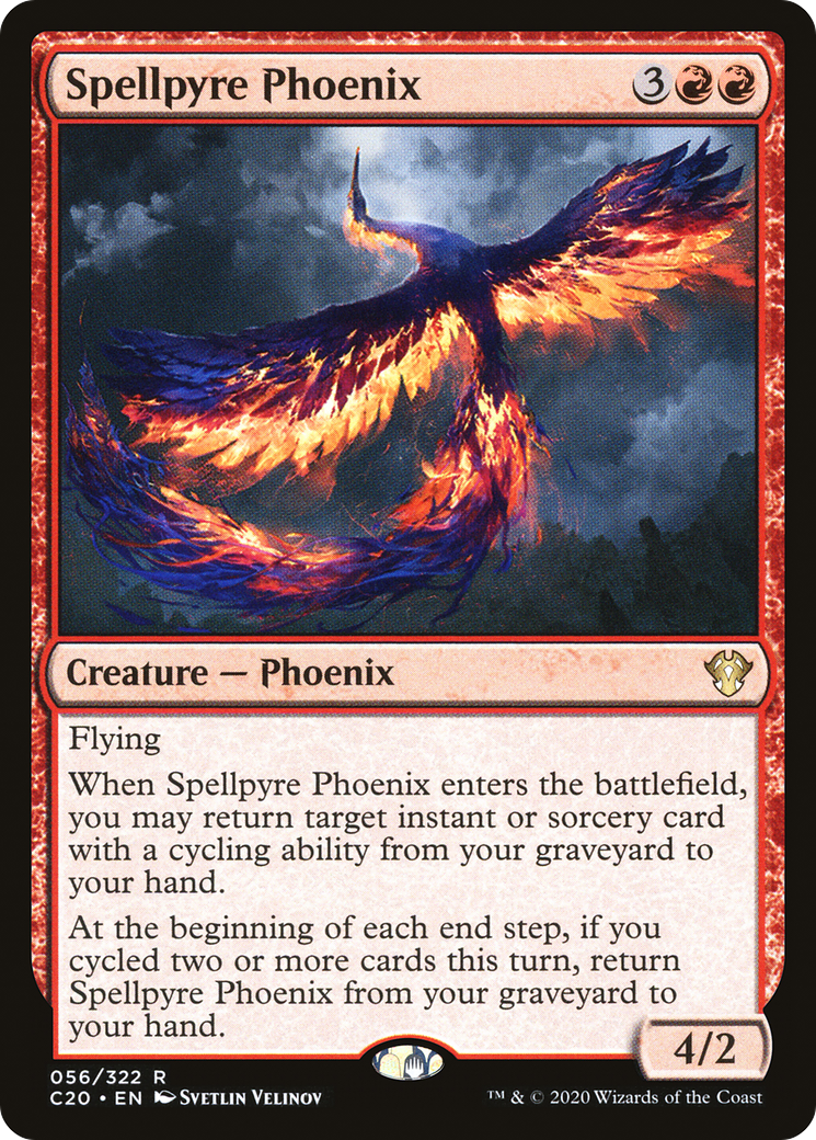 Spellpyre Phoenix (C20-056) - Commander 2020
