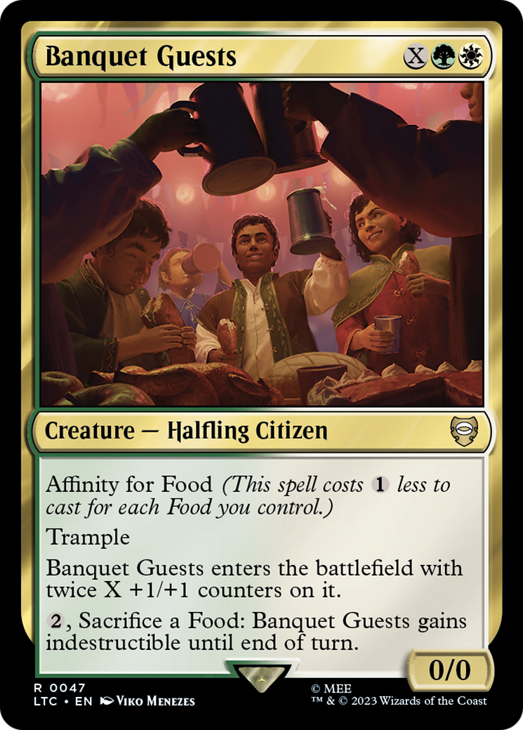 Banquet Guests⁣ - Commander: The Lord of the Rings: Tales of Middle-earth⁣ (Rare)⁣ [47]