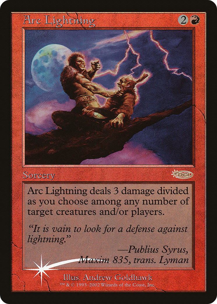 Arc Lightning (ARENA-003) - Arena League 2002 Foil