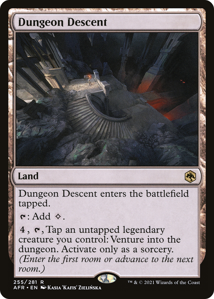 Dungeon Descent (AFR-255) - Adventures in the Forgotten Realms