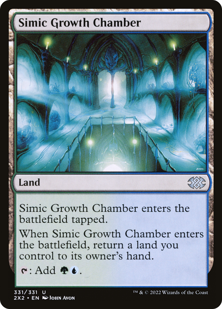 Simic Growth Chamber⁣ - Double Masters 2022⁣ (Uncommon)⁣ [331]