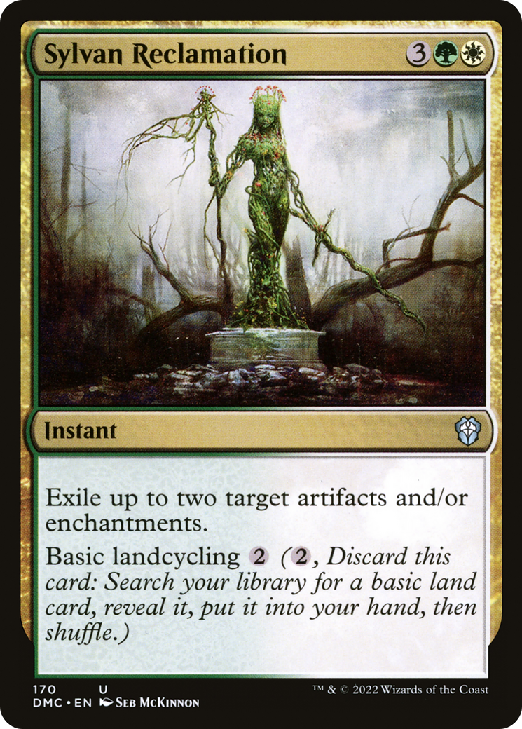 Sylvan Reclamation⁣ - Commander: Dominaria United⁣ (Uncommon)⁣ [170]
