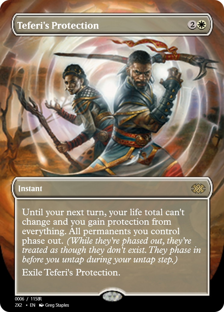 Teferi's Protection (PRM-102225) - Magic Online Promos Foil