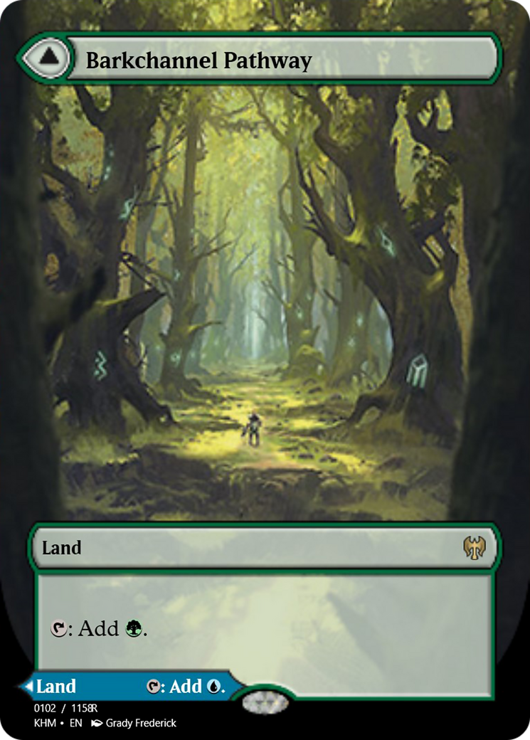 Barkchannel Pathway // Tidechannel Pathway (PRM-88404) - Magic Online Promos Foil