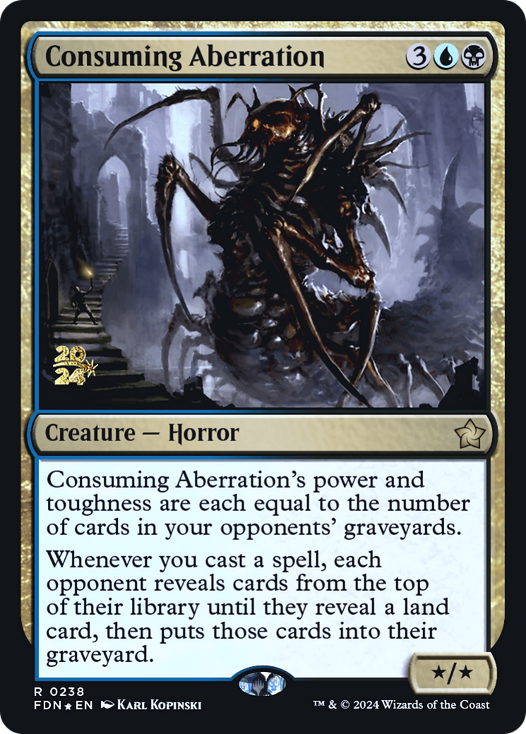 Consuming Aberration (PRE-238S) - Foundations Promos Foil