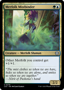 Merfolk Mistbinder⁣ - Commander: The Lost Caverns of Ixalan⁣ (Uncommon)⁣ [276]