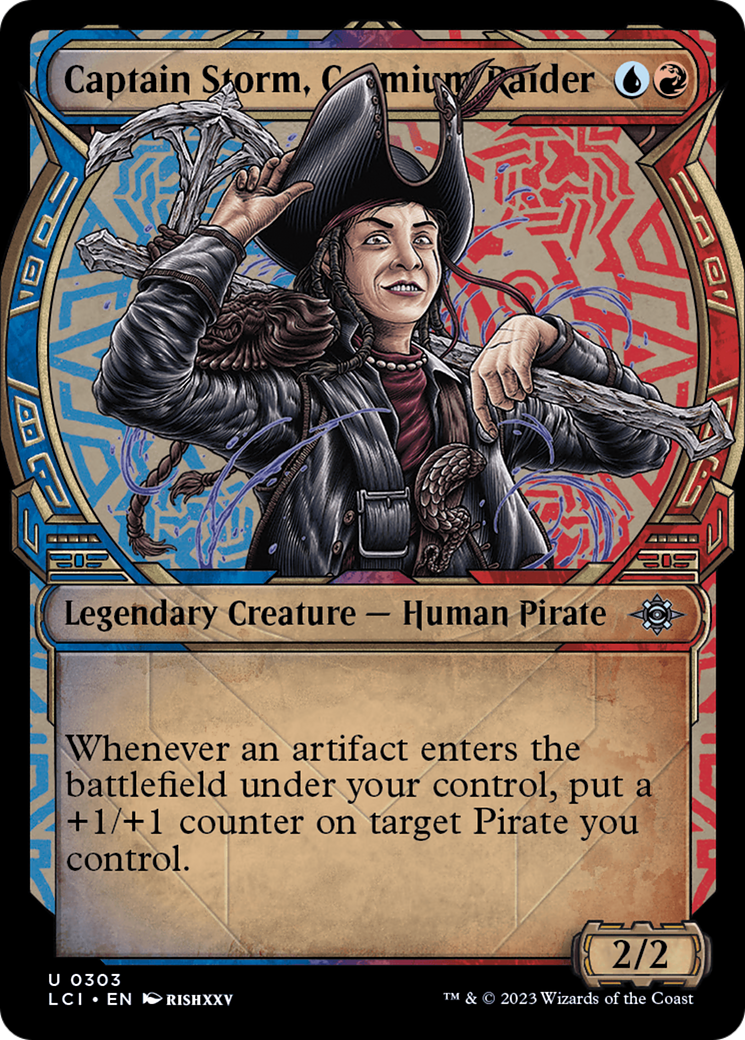 Captain Storm, Cosmium Raider⁣ - The Lost Caverns of Ixalan: Extras⁣ (Uncommon)⁣ [303]