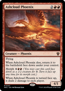 Ashcloud Phoenix⁣ - Commander: Murders at Karlov Manor⁣ (Mythic)⁣ [147]