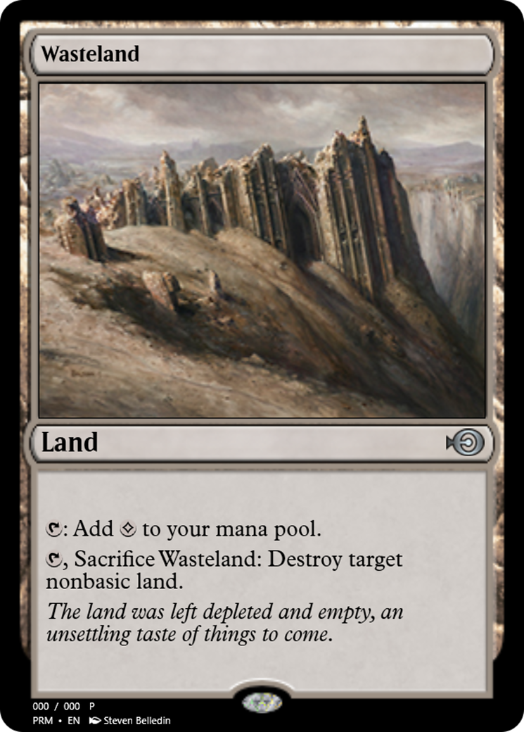 Wasteland (PRM-55874) - Magic Online Promos Foil