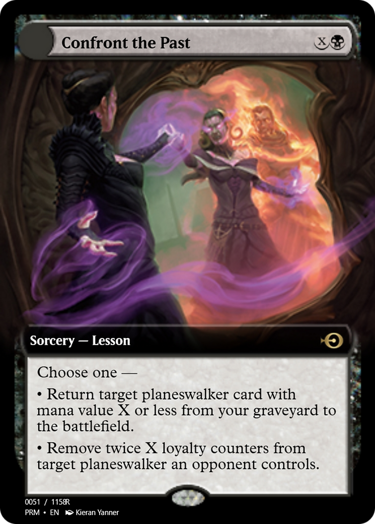 Confront the Past (PRM-90074) - Magic Online Promos: (lesson) Foil