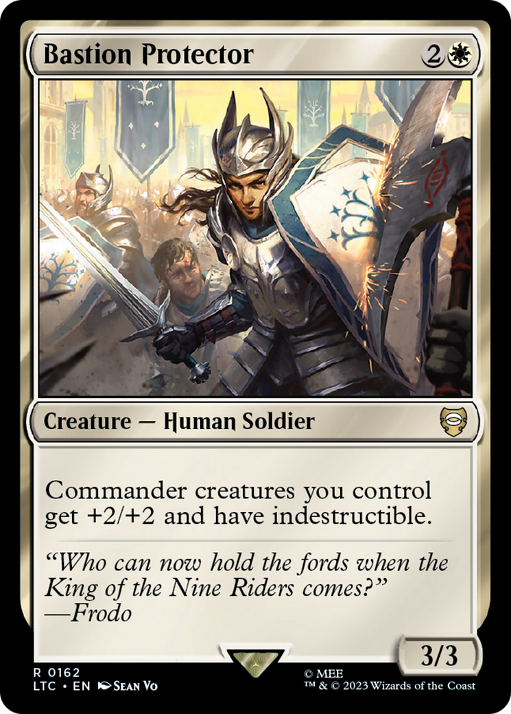 Bastion Protector⁣ - Commander: The Lord of the Rings: Tales of Middle-earth⁣ (Rare)⁣ [162]