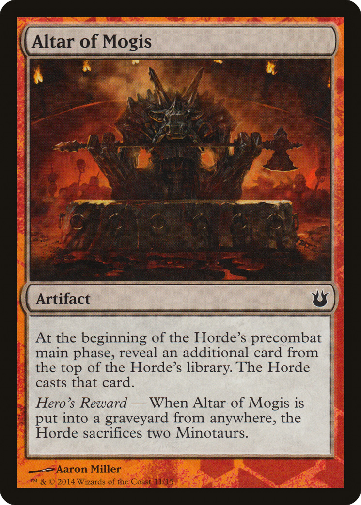 Altar of Mogis (HERO-) - Battle the Horde