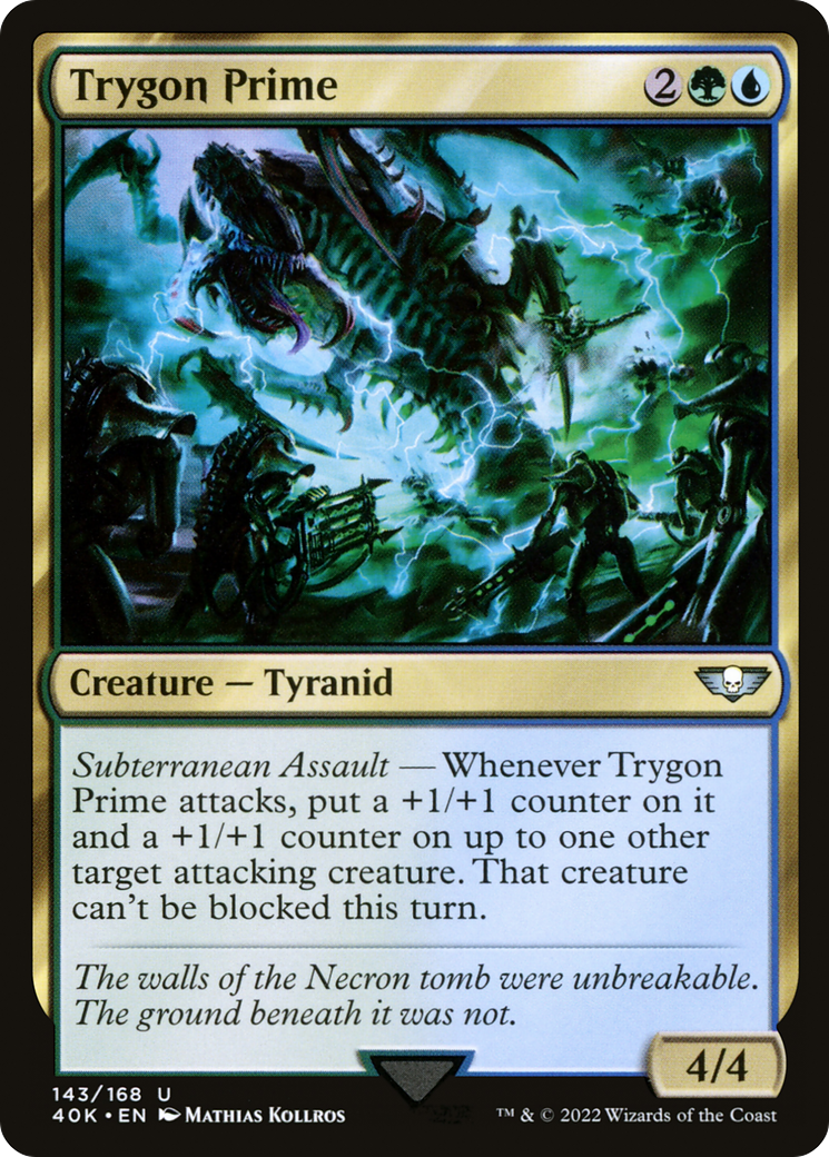 Trygon Prime⁣ - Universes Beyond: Warhammer 40,000⁣ (Uncommon)⁣ [143]